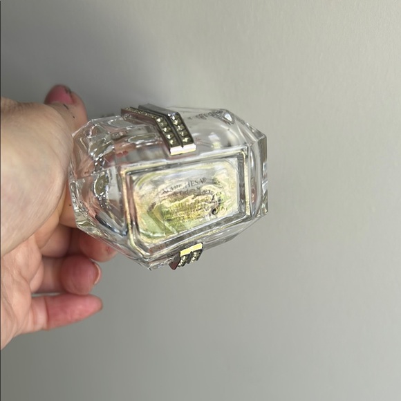 Marchesa Silver Geometric Empty Bottle with Crystal Accents - Picture 6 of 6